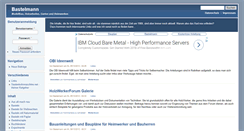 Desktop Screenshot of bastelmann.de